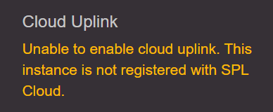 Cloud Uplink